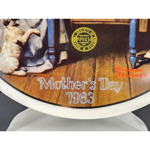 Wall Decor Plate Add Two Cups And A Measure Of Love 8 1/2" Year 1983 Mother Day - Picture 10 of 15